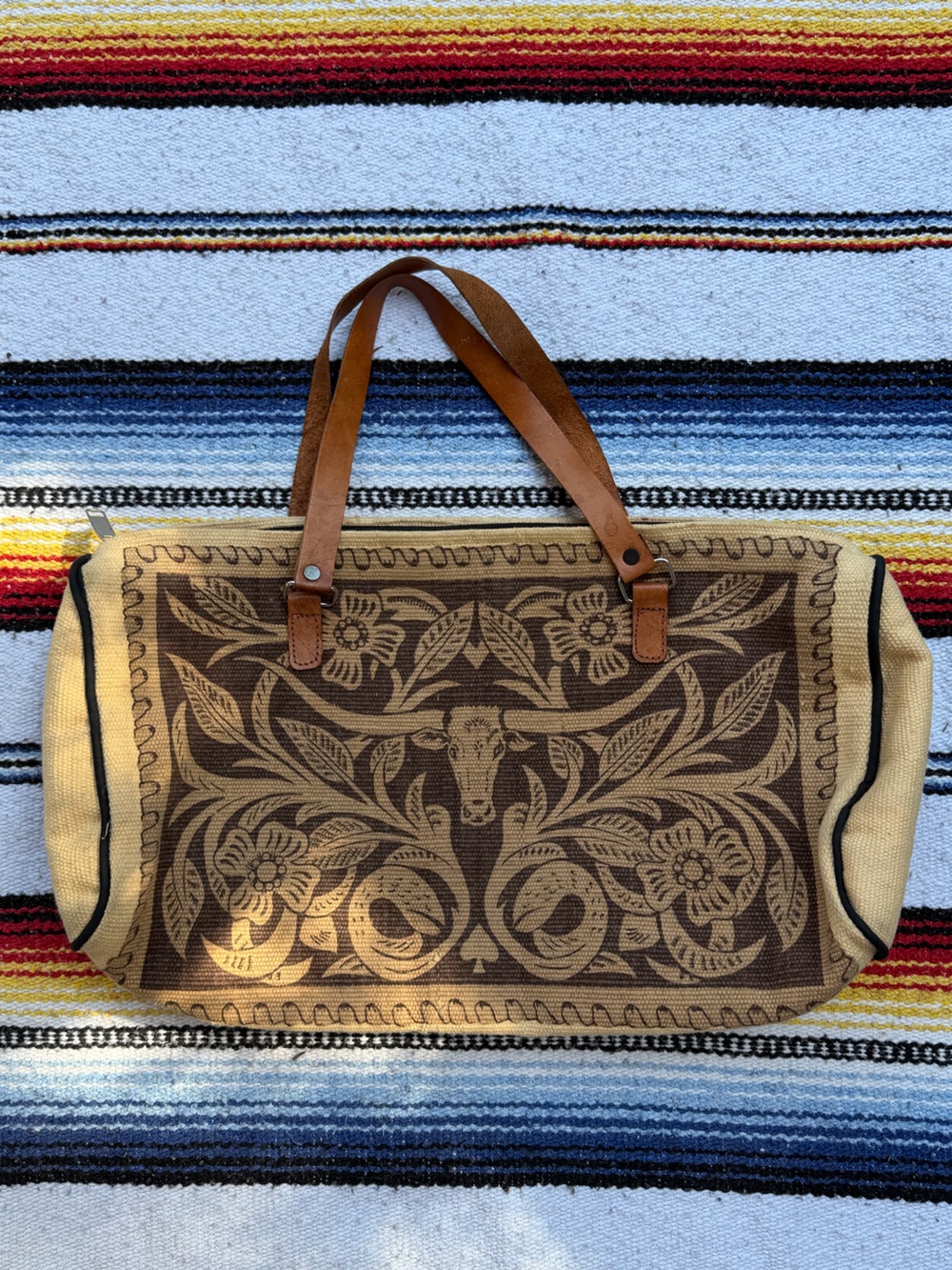 Canvas Western Bag